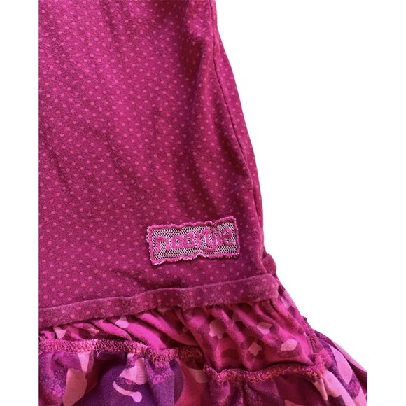 Naartjie Pink Ruffle Shirt Size 4 - Picture 3 of 4